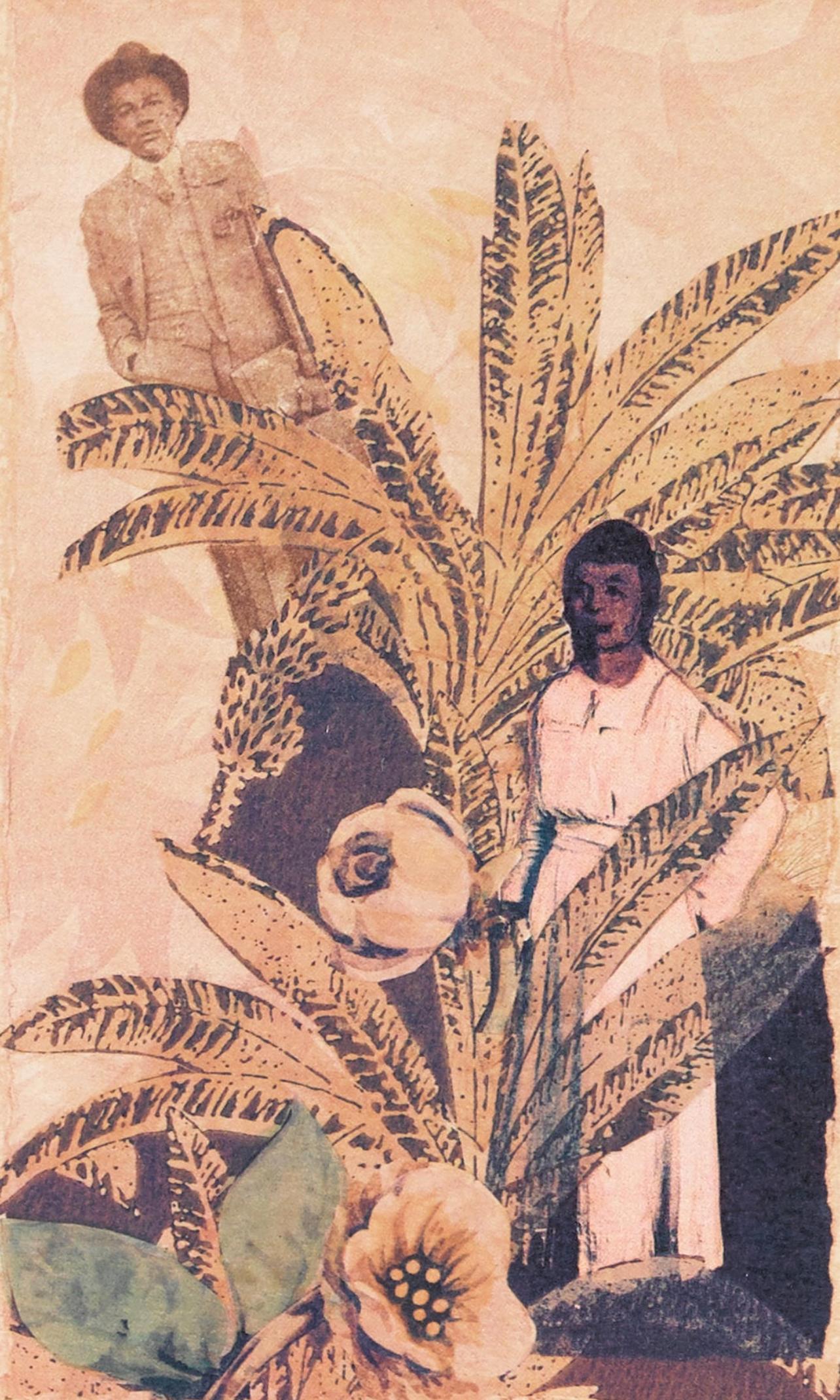 Magnolia Flower, Bookmarks in the Pages of Life - Print by Betye Saar