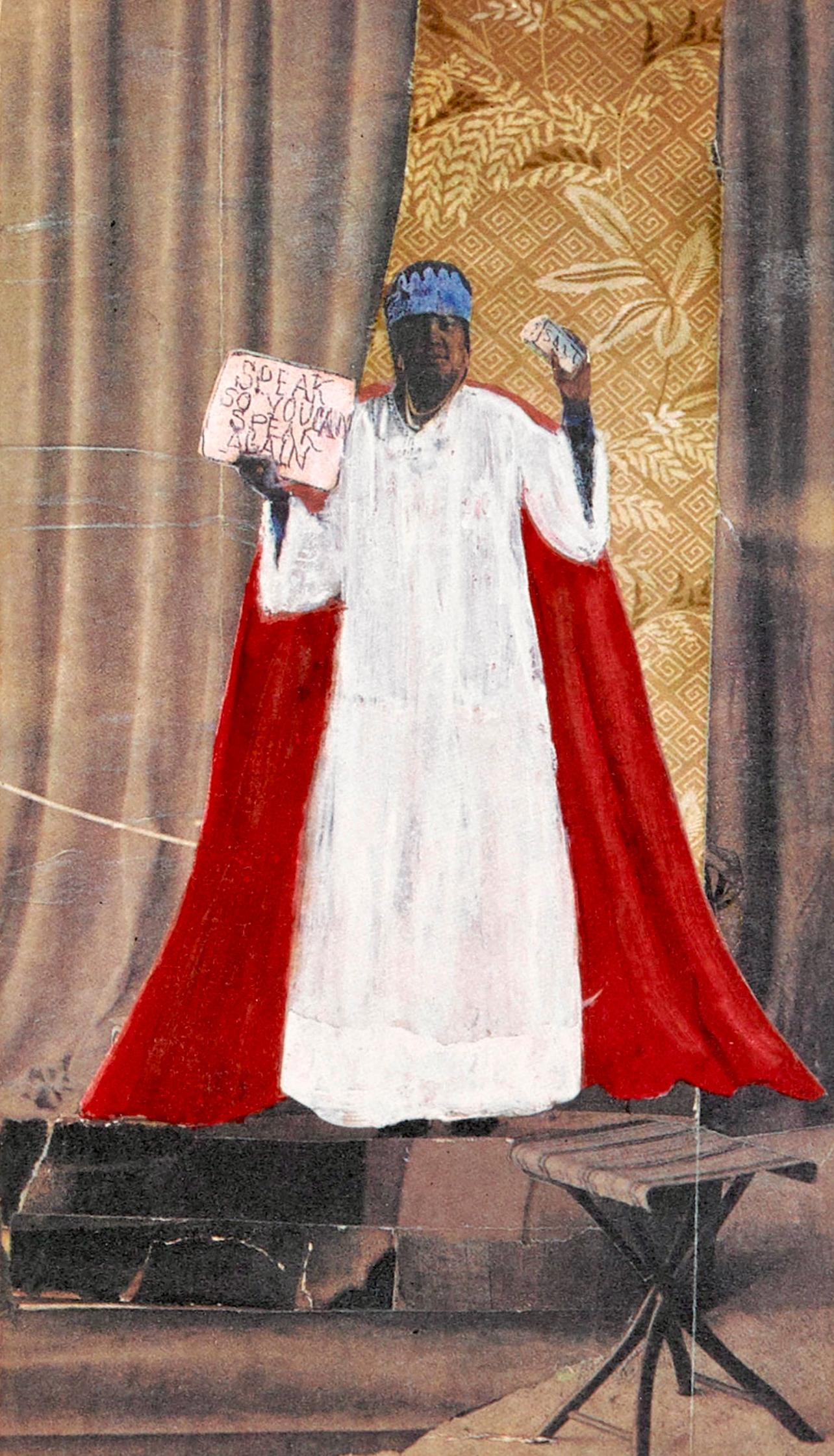 Madre Caterina, Segnalibri nelle pagine della vita - Print di Betye Saar