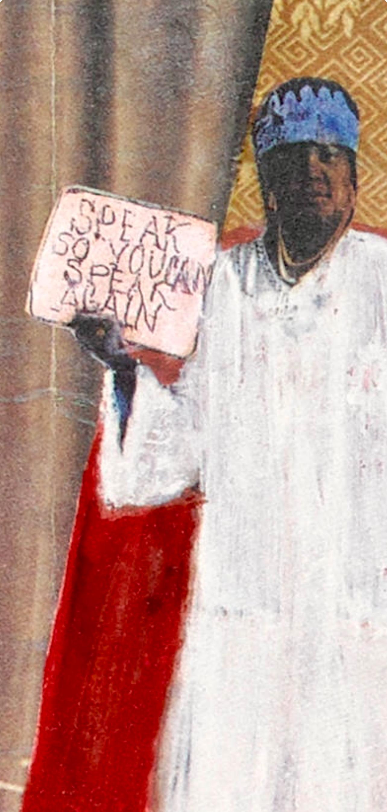 Madre Caterina, Segnalibri nelle pagine della vita - Landscape Print Beige di Betye Saar