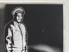 Red Cap, Port Authority: Signed, original photograph by African American artist
