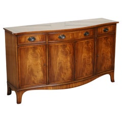 BEVAN FUNNEL SERPENTINE GEORGIAN Style BOW FRONTED SiDEBOARD LOTS OF STORAGE