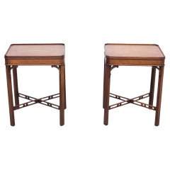 Bevan Funnell  Tables d'appoint acajou  Renouveau géorgien    Angleterre, années 1960