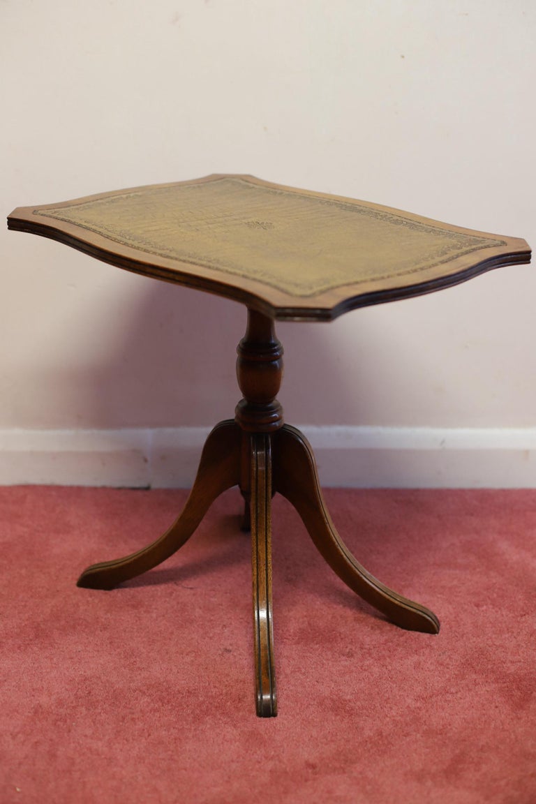 Bevan Funnell Reprodux Lovely Tilt Top Occasional Table For Sale