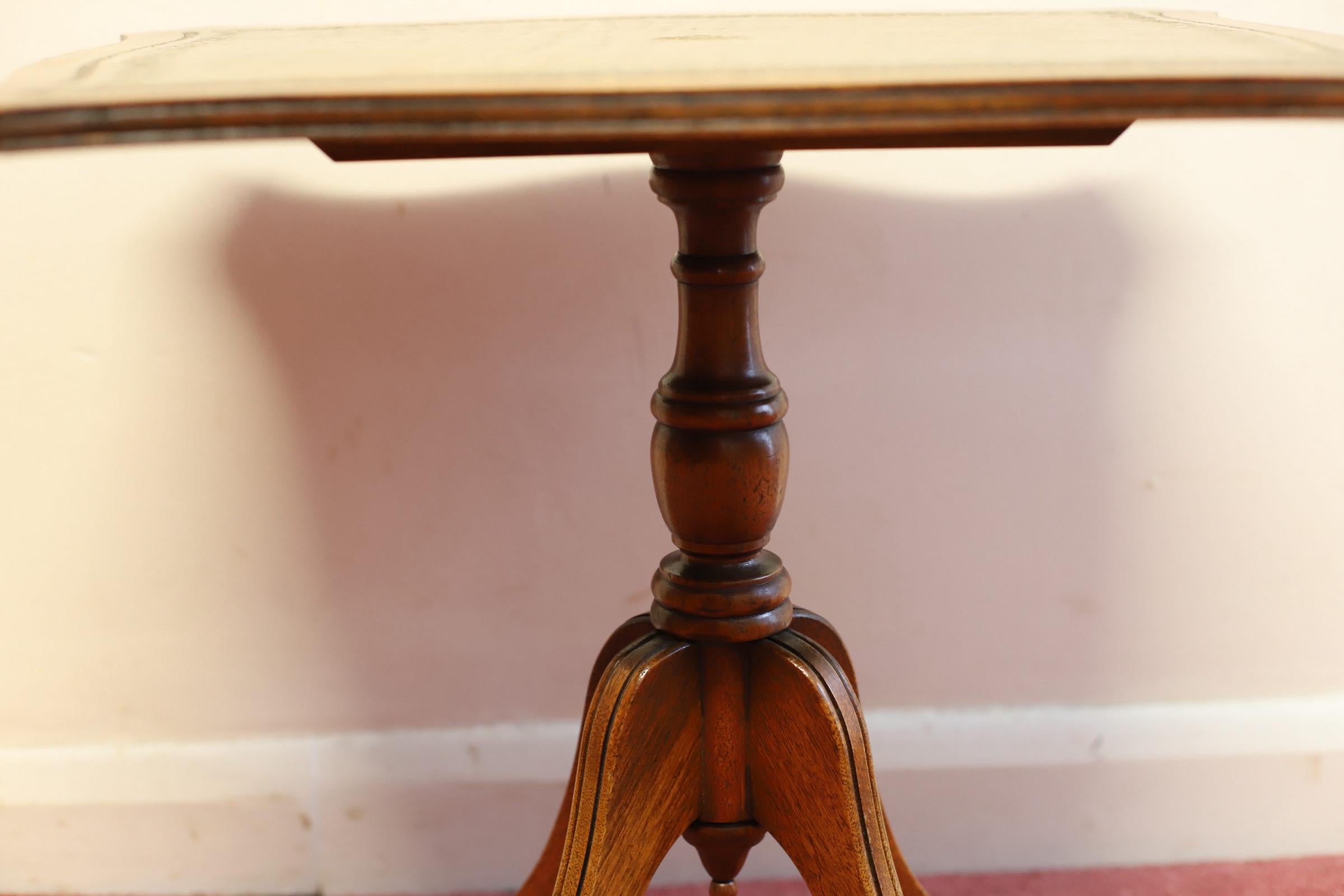 Bevan Funnell Reprodux Lovely Tilt Top Occasional  Table For Sale 1
