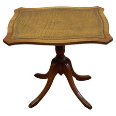 Vintage Bevan Funnell Reprodux Lovely Tilt Top Occasional  Table