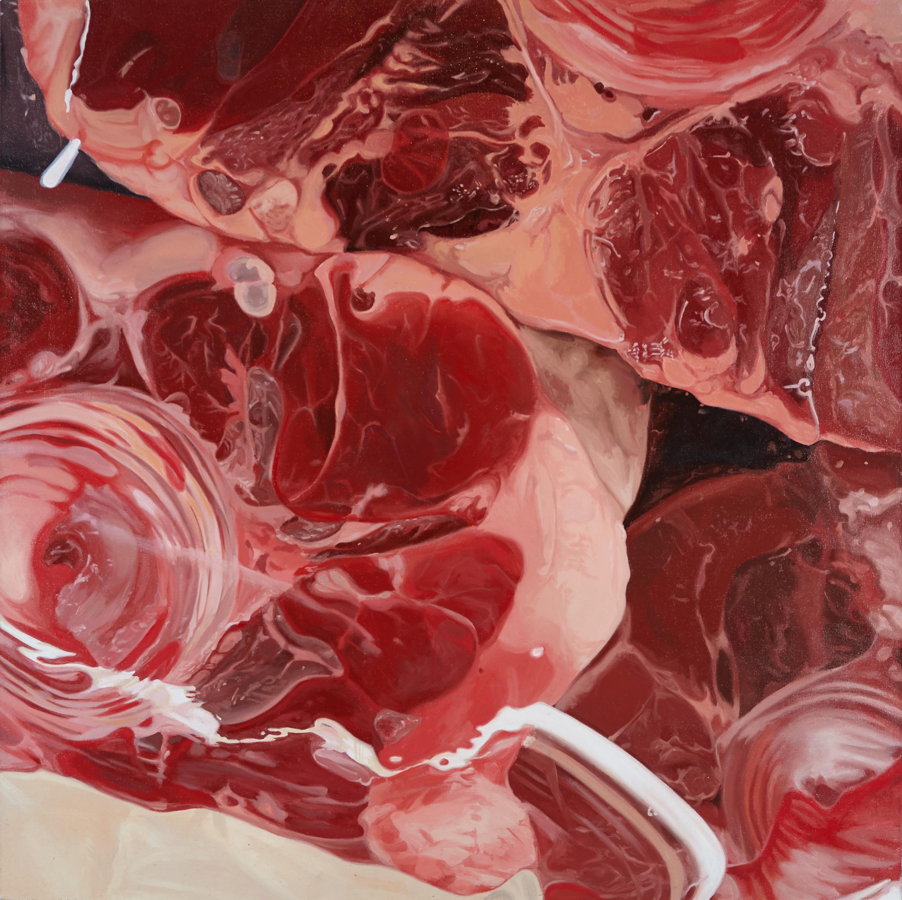 Bevan Ramsay Still-Life Painting - Meat #2