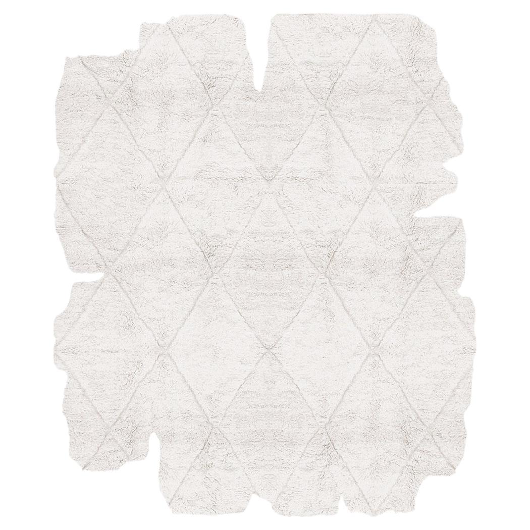 Bevanti Dirty Snow Edit Rug by Atelier Bowy C.D. For Sale