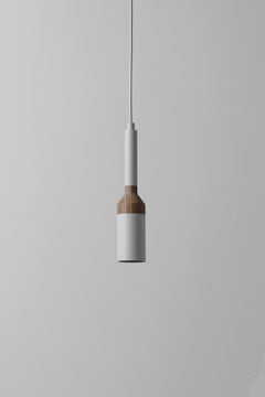 Bevel Chocolate Grey Pendant Lamp by +kouple