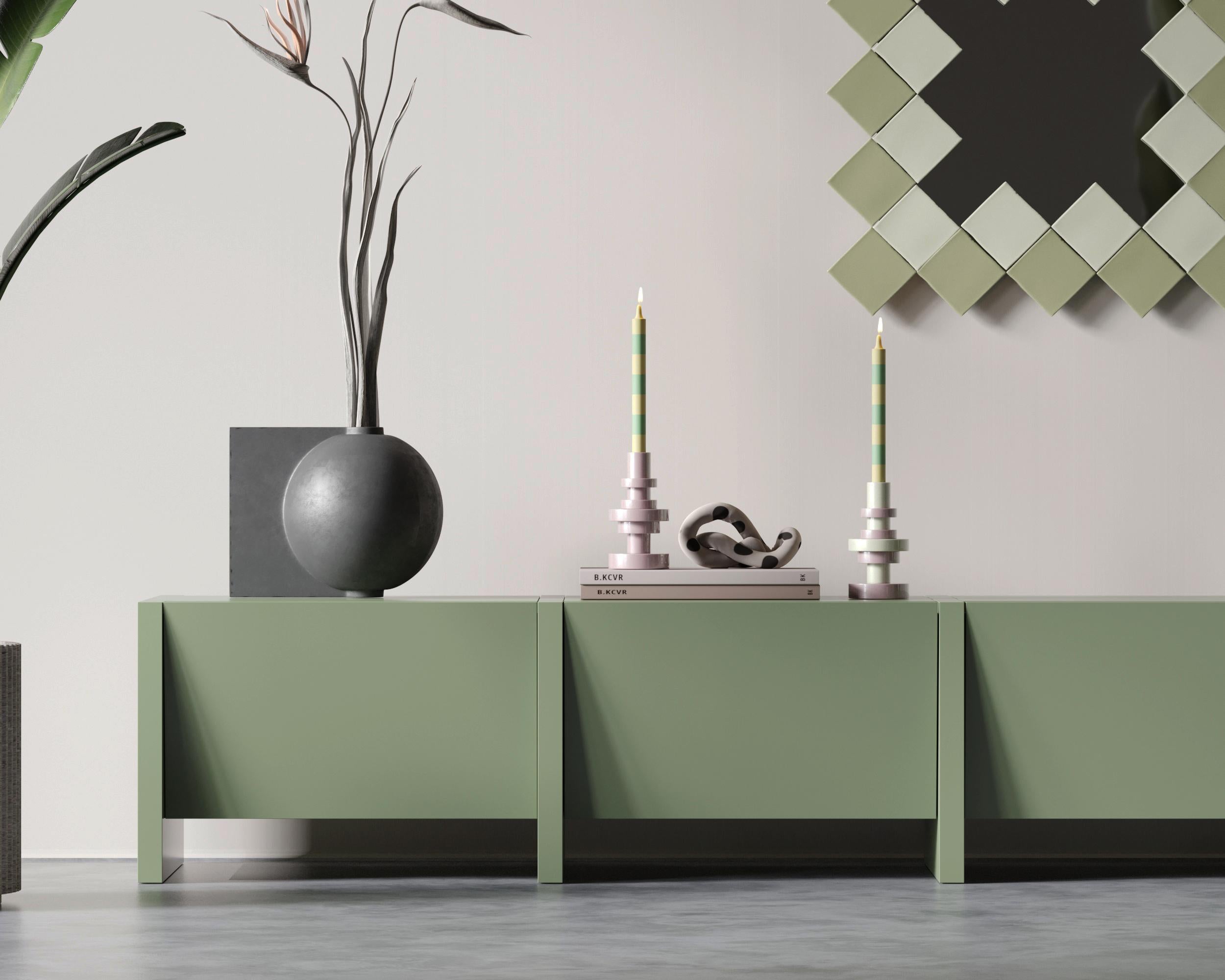 Turco Bevel Consolle Bassa Greene & Greene di Hermhaus in vendita