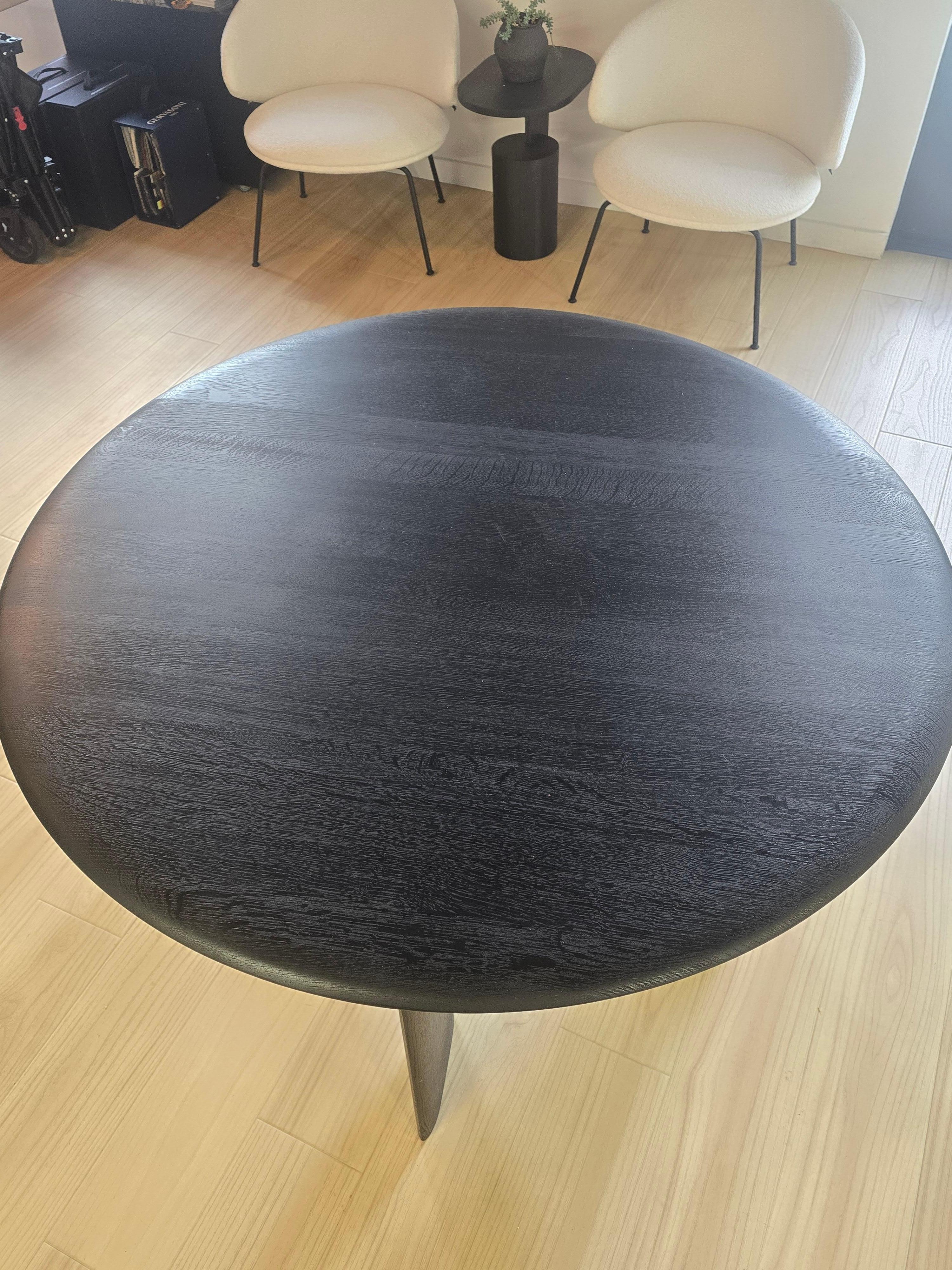 Bevel Table - Round Ø117 by Ferm Living In Excellent Condition In Carson, CA