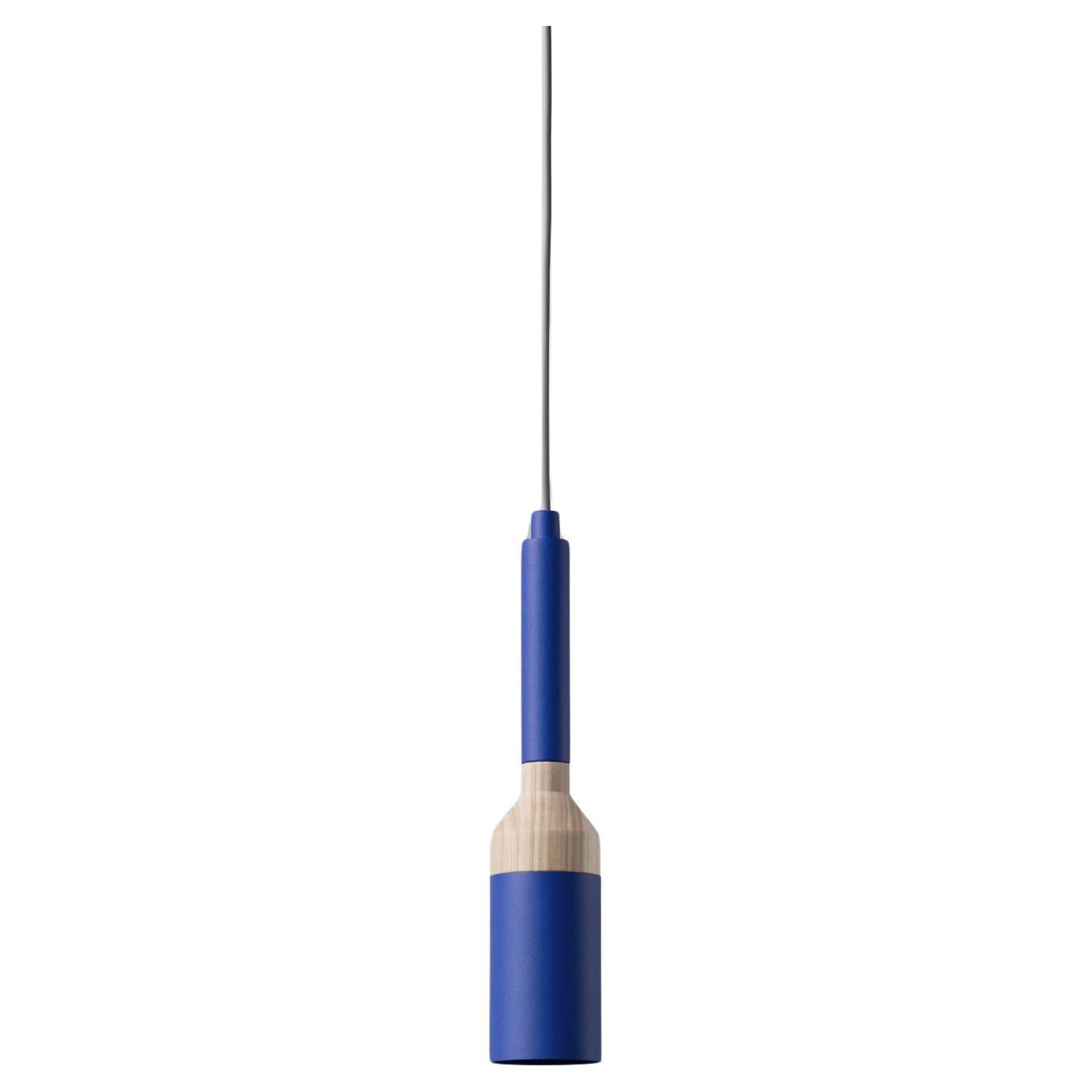 Lampada a sospensione Bevel Ultra Blue di +kouple