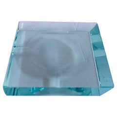 Beveled Glass Ashtray by Fontana Arte