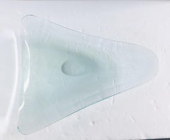 Centro de mesa de cristal biselado de Fontana Arte