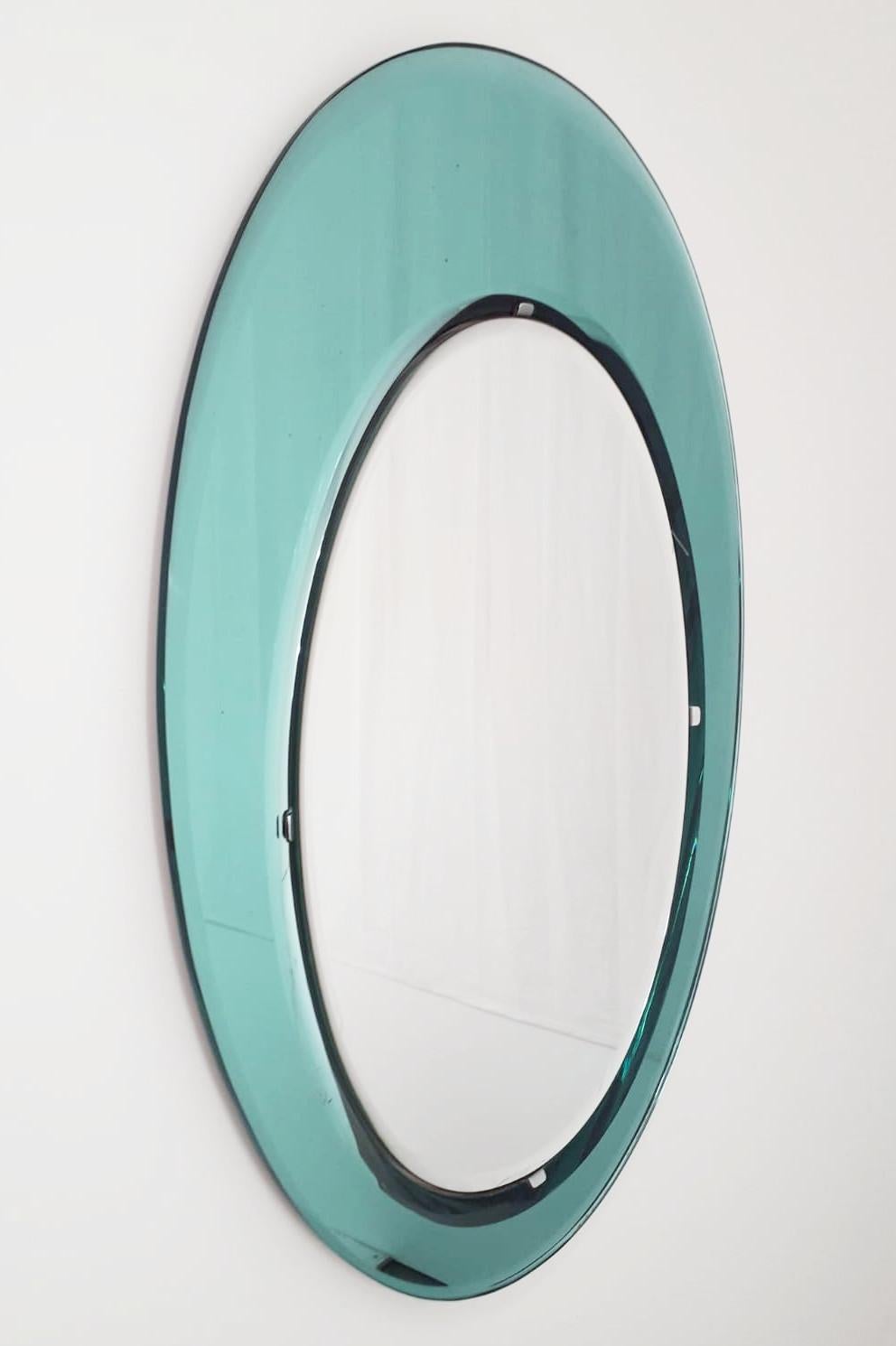 Elegant vintage Italian mirror with oval shaped beveled glass by crystal art, made in Italy, circa 1960s
Measures: Height 36 inches, width 25 inches
1 in stock in Palm Springs currently ON FINAL CLEARANCE SALE for $1,249 !!!
Order Reference #: