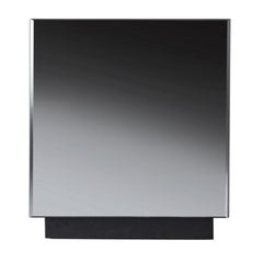 Bevelled Mirror Large Cube Side Table