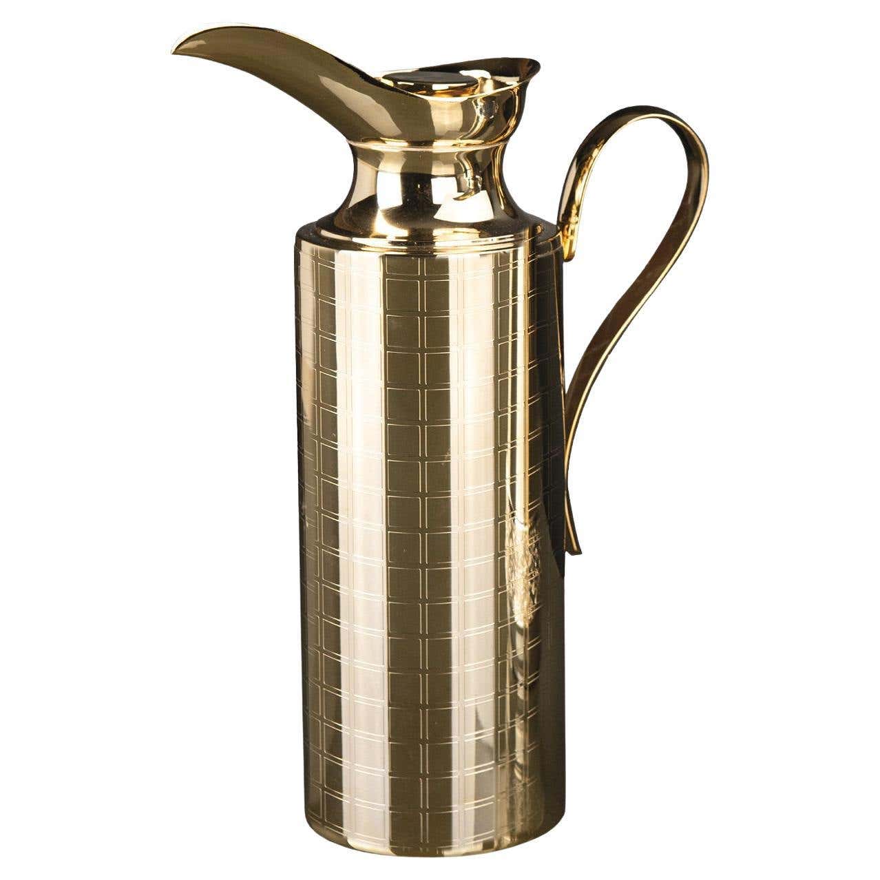 Beverage Gold Pitcher For Sale at 1stDibs