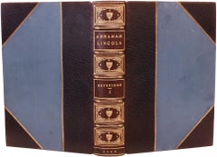 BEVERIDGE, Albert J.. Abraham Lincoln 1809-1858. 2 VOLUMES - FIRST EDITION !