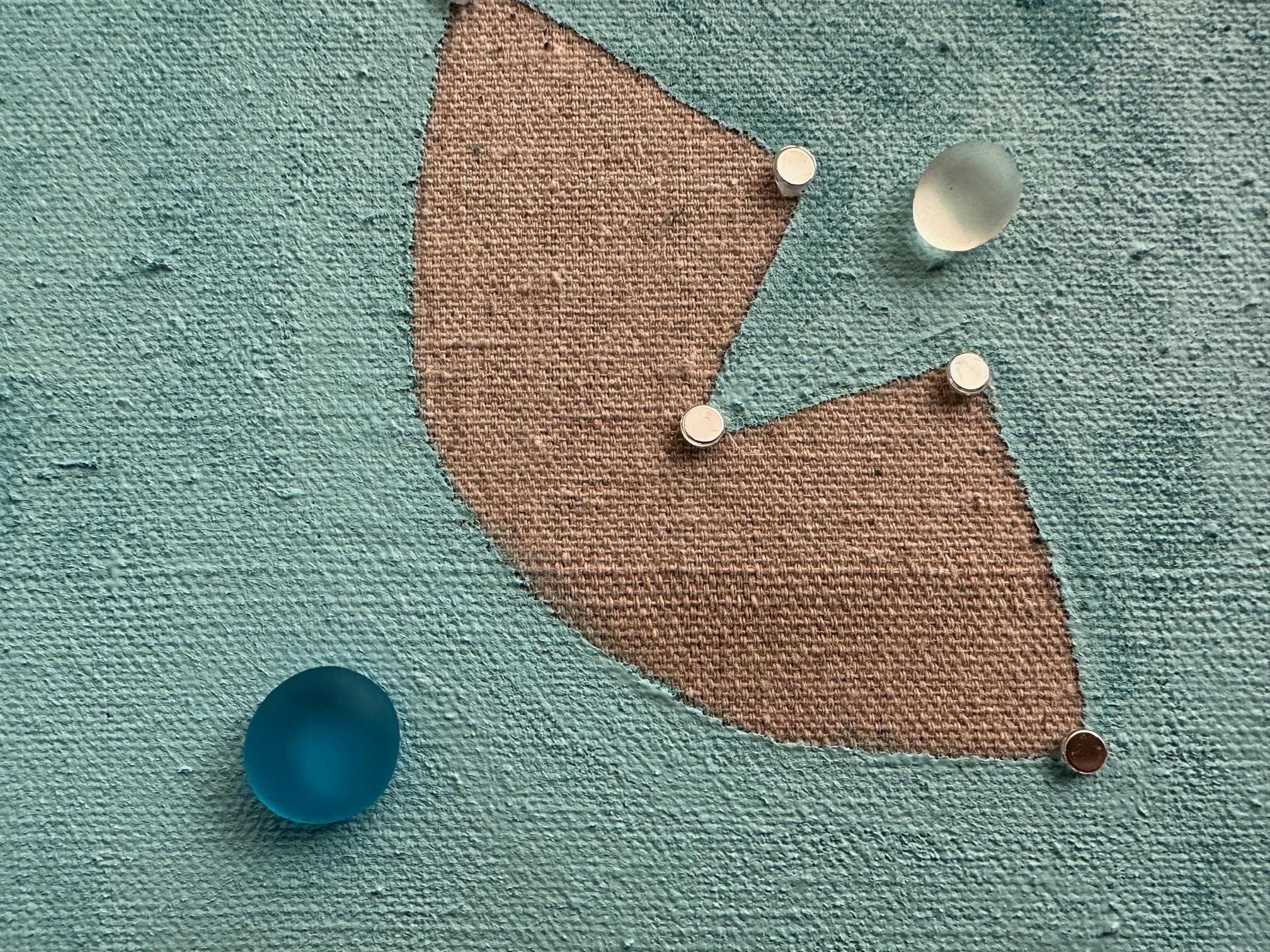Dewdrops - Mixed Media Abstract Painting By Beverly Bigwood For Sale 5