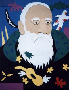 Henri Matisse / Claude Monet Portrait - Canson Paper By Beverly Bigwood