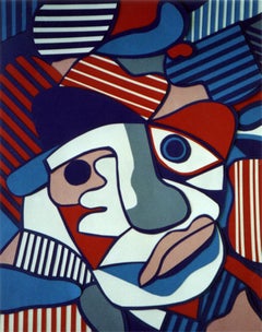Jean Dubuffet  Portrait - Papier Canson Par Beverly Bigwood