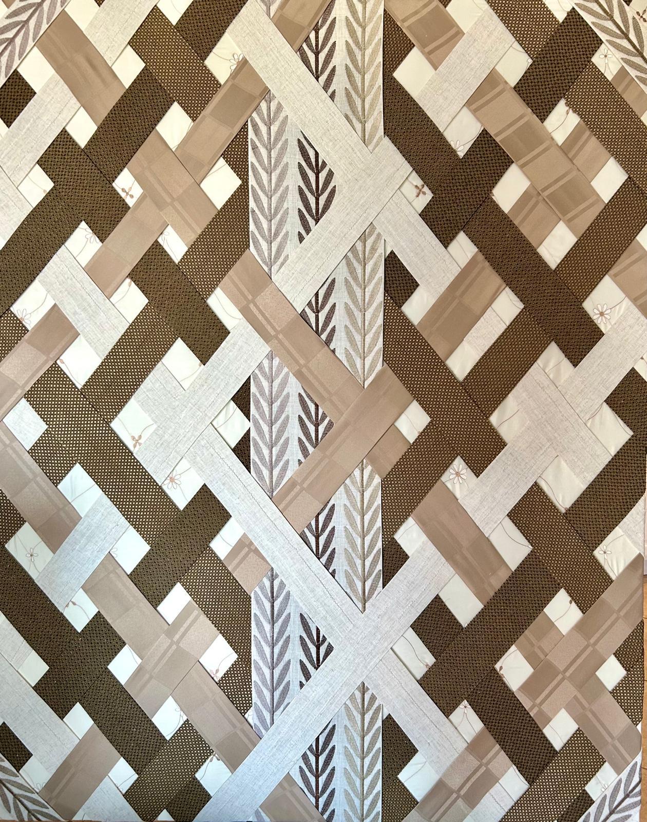 Tissu sur toile Lion-Sheru de Beverly Bigwood