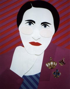 Margarett Sargent-Porträt von Margarett – Canson-Papier von Beverly Bigwood