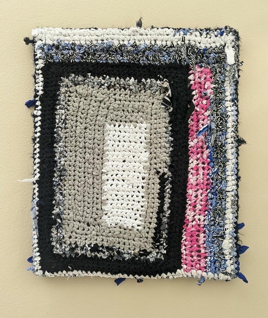 Matthew – Abstrakte Kunst in Mischtechnik von Beverly Bigwood im Angebot 5