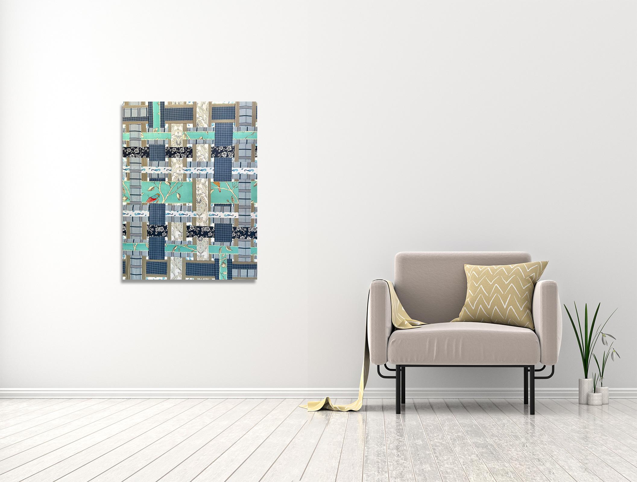 Rocky sur toile de Beverly Bigwood en vente 1