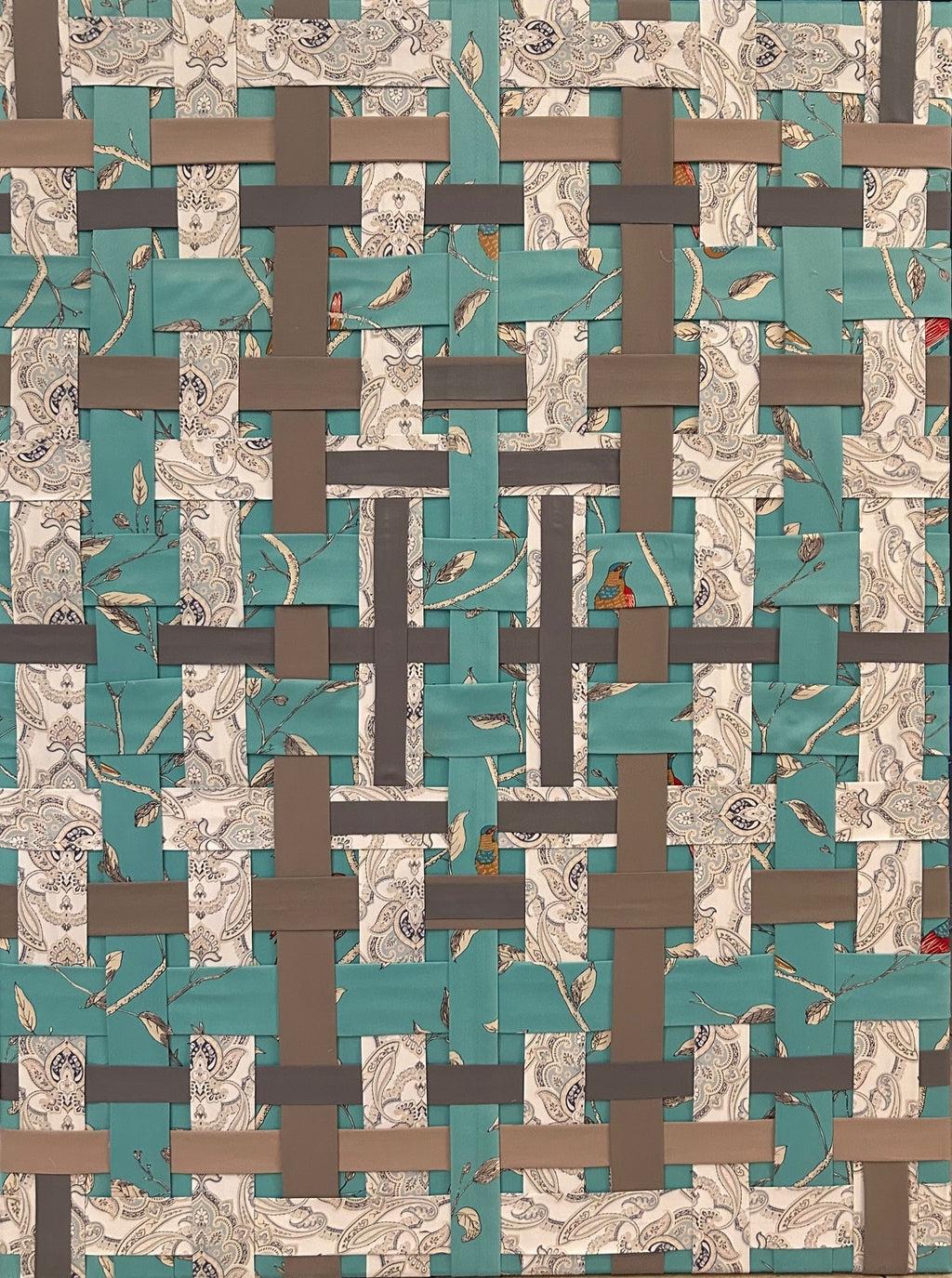 Tanner - Fabrice su tela - Tecnica mista astratta di Beverly Bigwood 

Scopri l'accattivante nuova collezione di arte astratta di Beverly Bigwood, dove il tessuto incontra la tela per creare un viaggio sensoriale unico. Attraverso l'uso innovativo