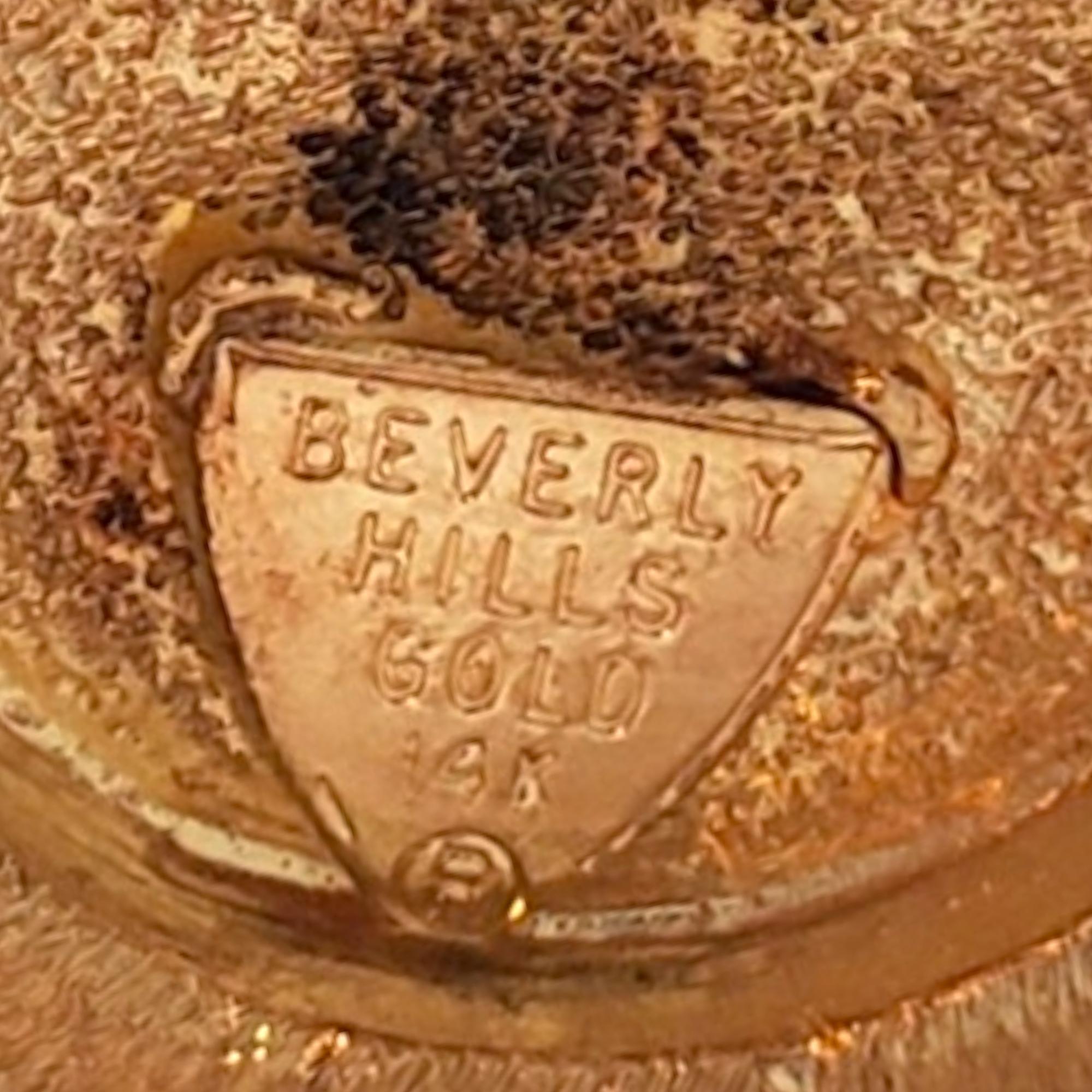 Beverly Hills Gold 14K Tri-Tone Gold Carousel Charm #18068 2