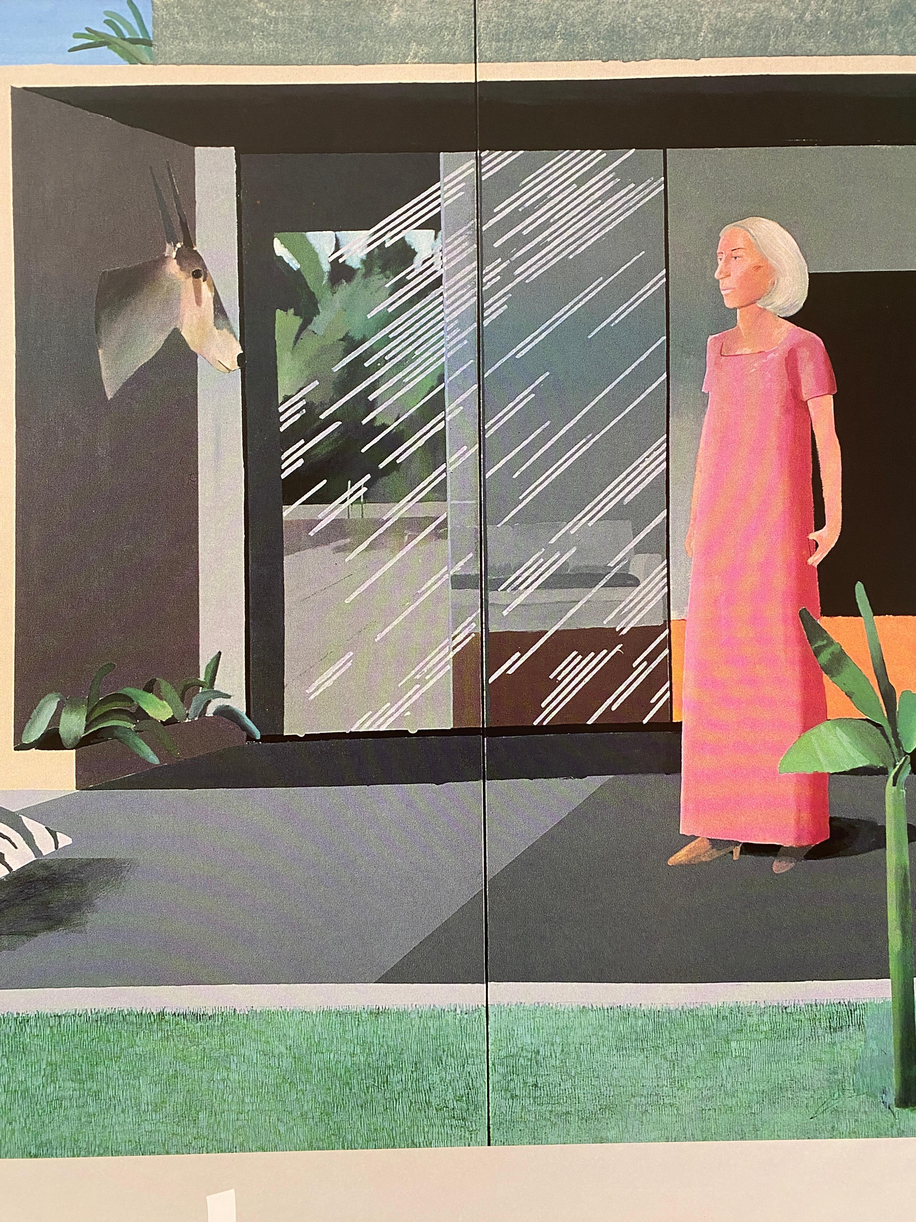 David Hockney, „Beverly Hills Housewife“, Original-Vintage-Poster, 2001 im Angebot 7