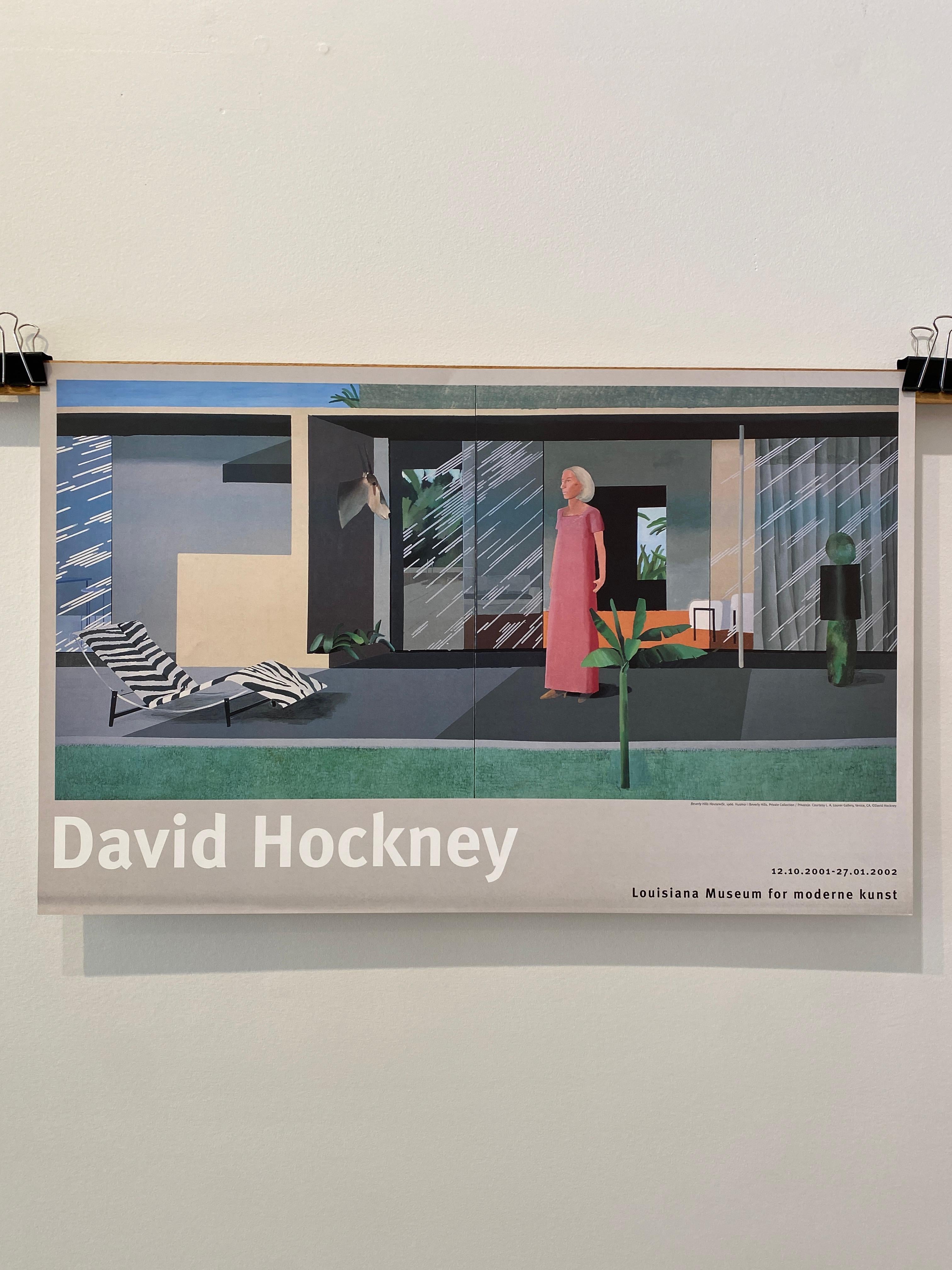 David Hockney, „Beverly Hills Housewife“, Original-Vintage-Poster, 2001 im Angebot 2