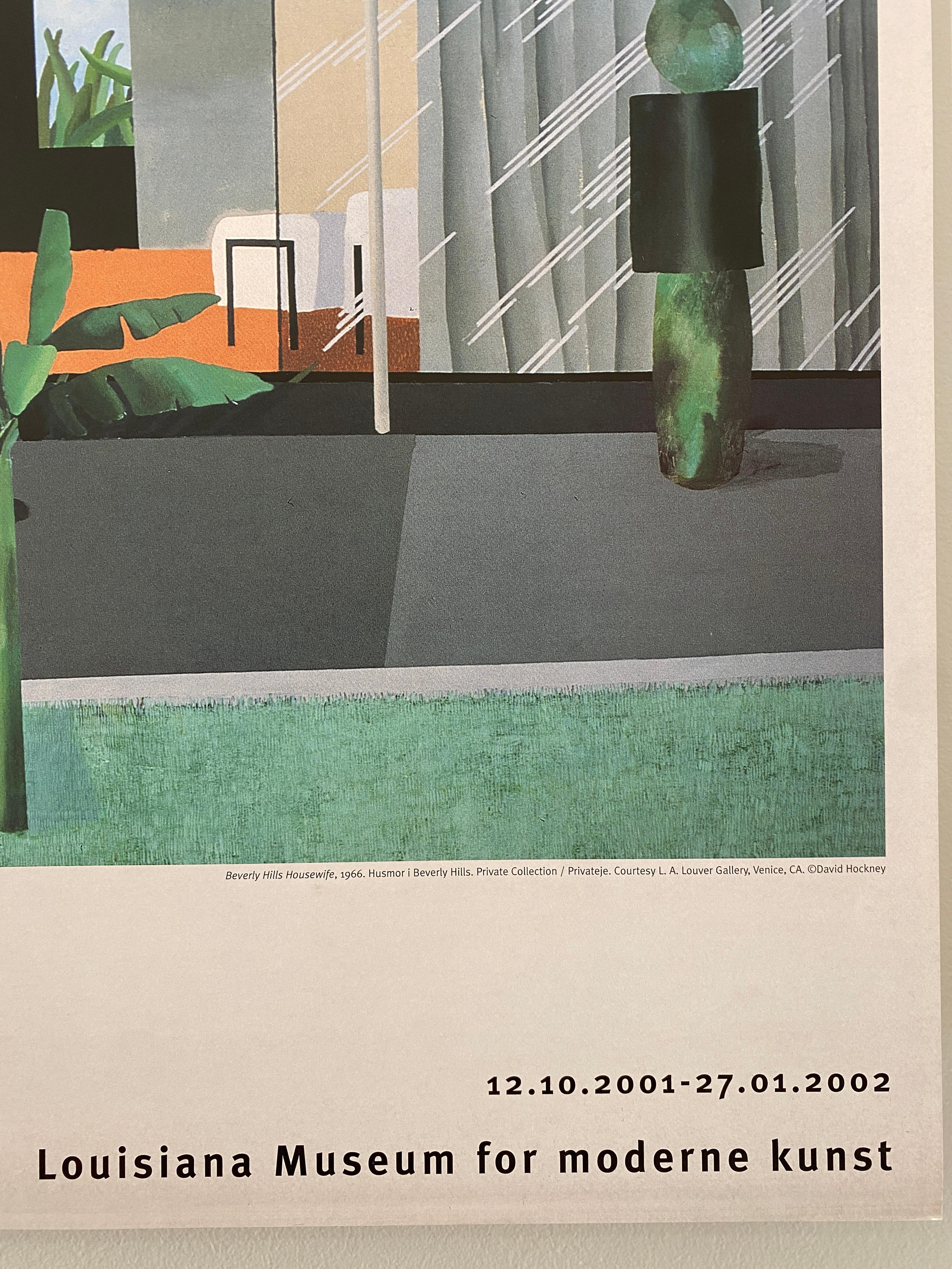 David Hockney, „Beverly Hills Housewife“, Original-Vintage-Poster, 2001 im Angebot 4