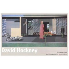 David Hockney, 'Beverly Hills Housewife' Original Vintage Poster, 2001