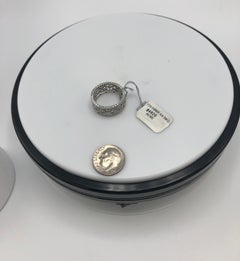 Beverly K White Gold and Diamond Band