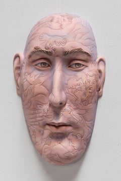 "Head of the Family", Contemporary, Ceramic, Sculpture, Figurative, Abstract