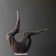 Sculpture abstraite en argile, Antiguo, 2019