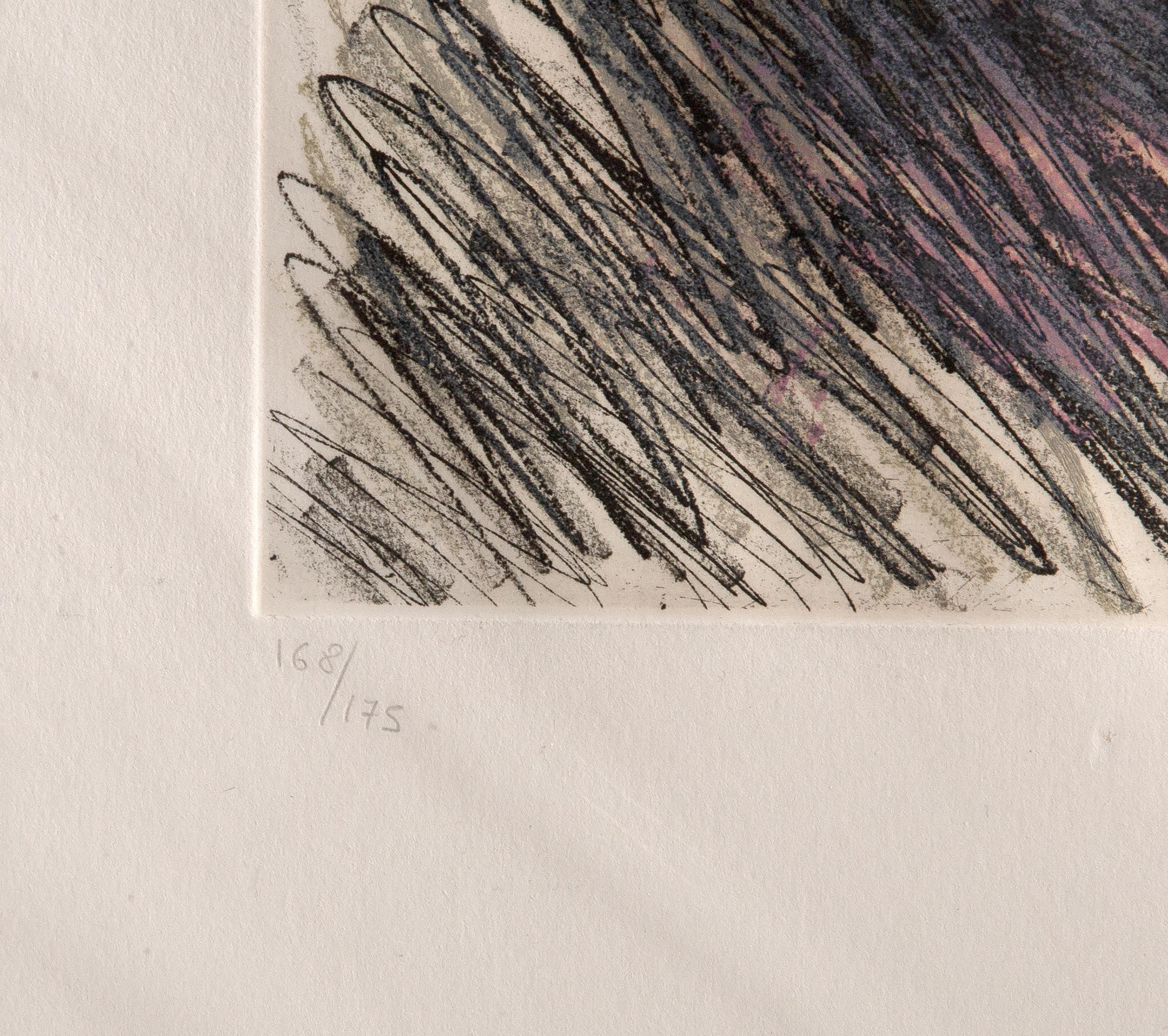 Untitled, Abstract Expressionist Etching by Beverly Pepper For Sale 2