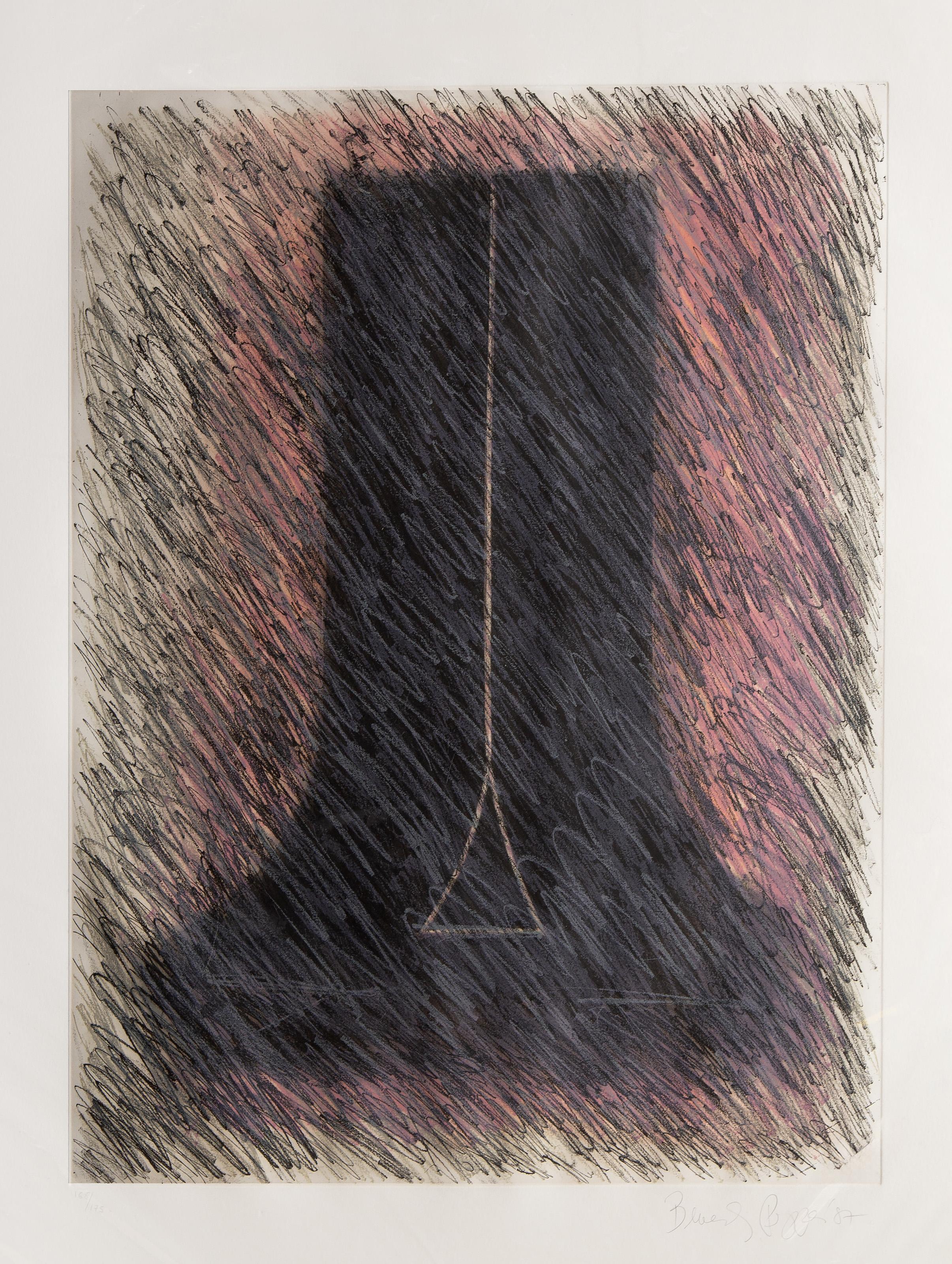 Beverly Pepper, American (1922 - 2020) - Untitled, Year:  1987, Medium:  Etching, signed and numbered in pencil, Image Size:  22 x 16.25 inches, Size:  37 x 26.25 in. (93.98 x 66.68 cm)