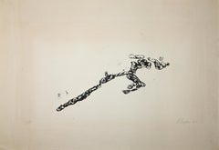 Untitled - Original Etching by Beverly Pepper - 1970s