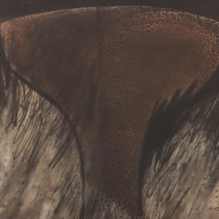 Beverly Pepper, Signierte Radierung mit dem Titel Janus Brown.