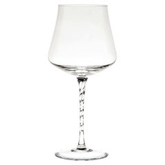 Beviamo Set of 6 Water Glasses with Twisted Stem