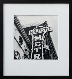 "Majestic Metro" Contemporary Black and White Texas Photograph