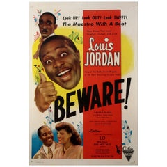 Vintage Beware, 1946 Poster