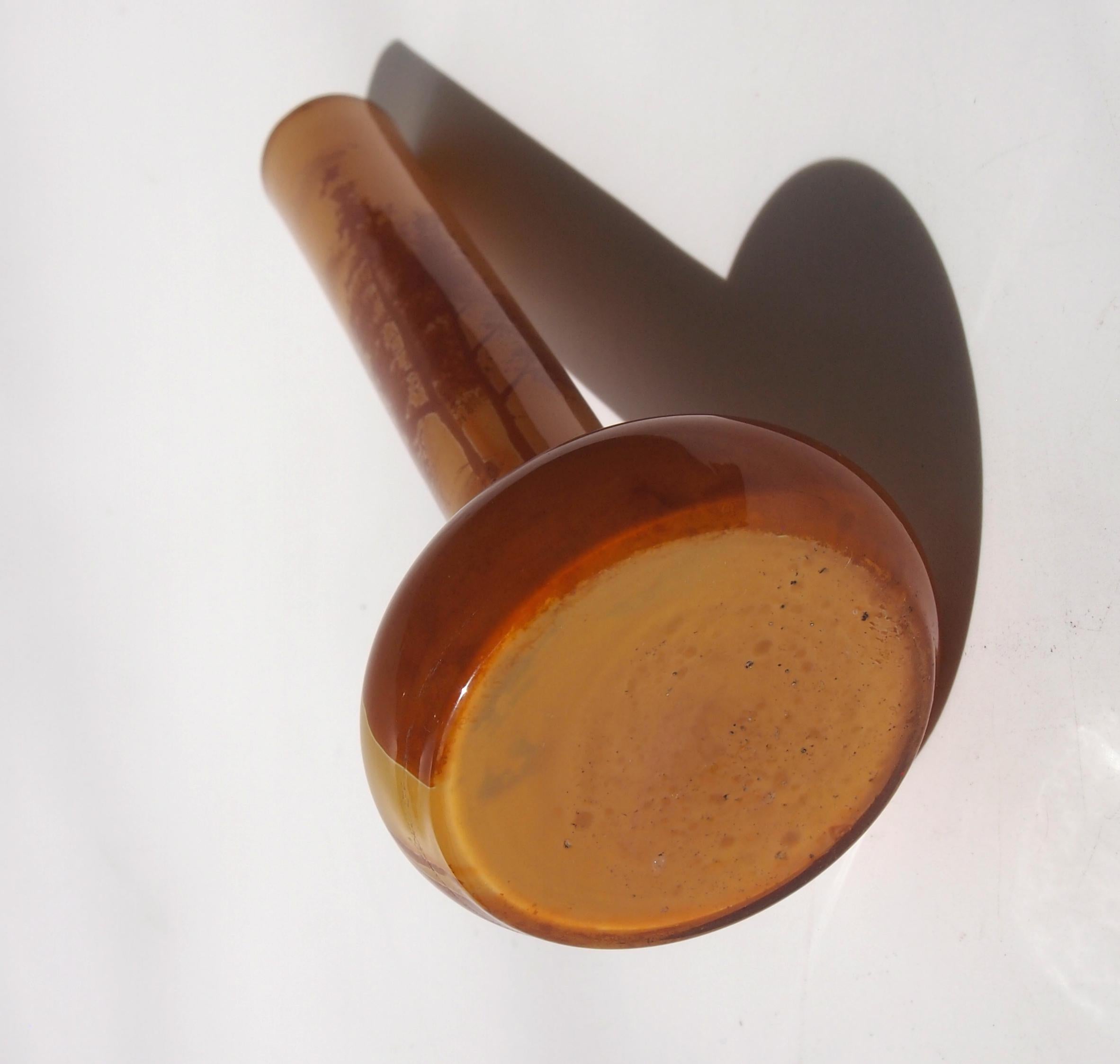 Art Nouveau Bohemian Beyermann Landscape Glass Vase c1910 In Good Condition In London, GB