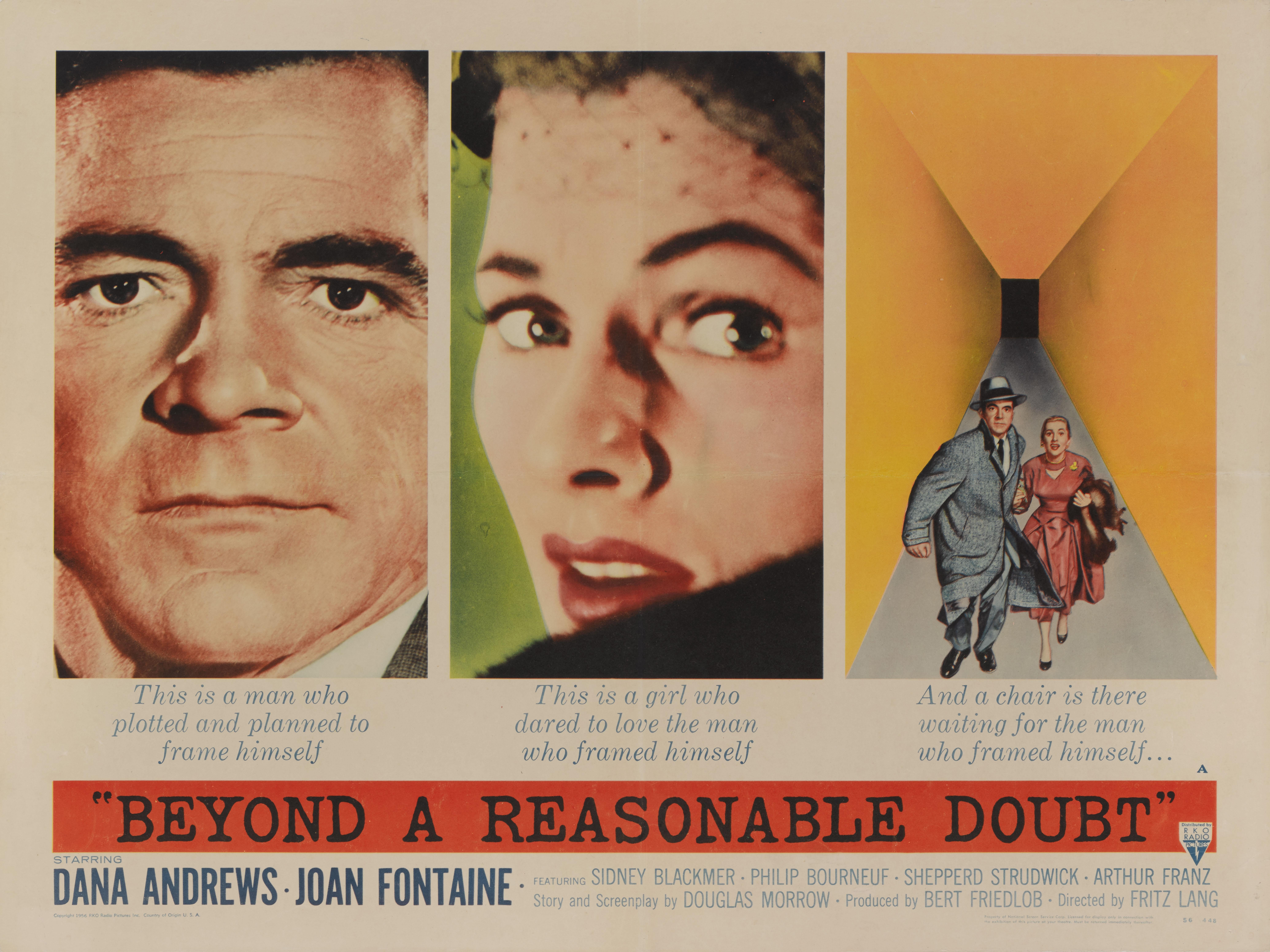 Américain Beyond a Reasonable Doubt (au-delà d'un doute raisonnable) en vente