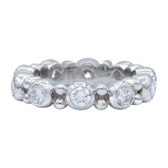 Bezel Diamond Platinum Eternity Band
