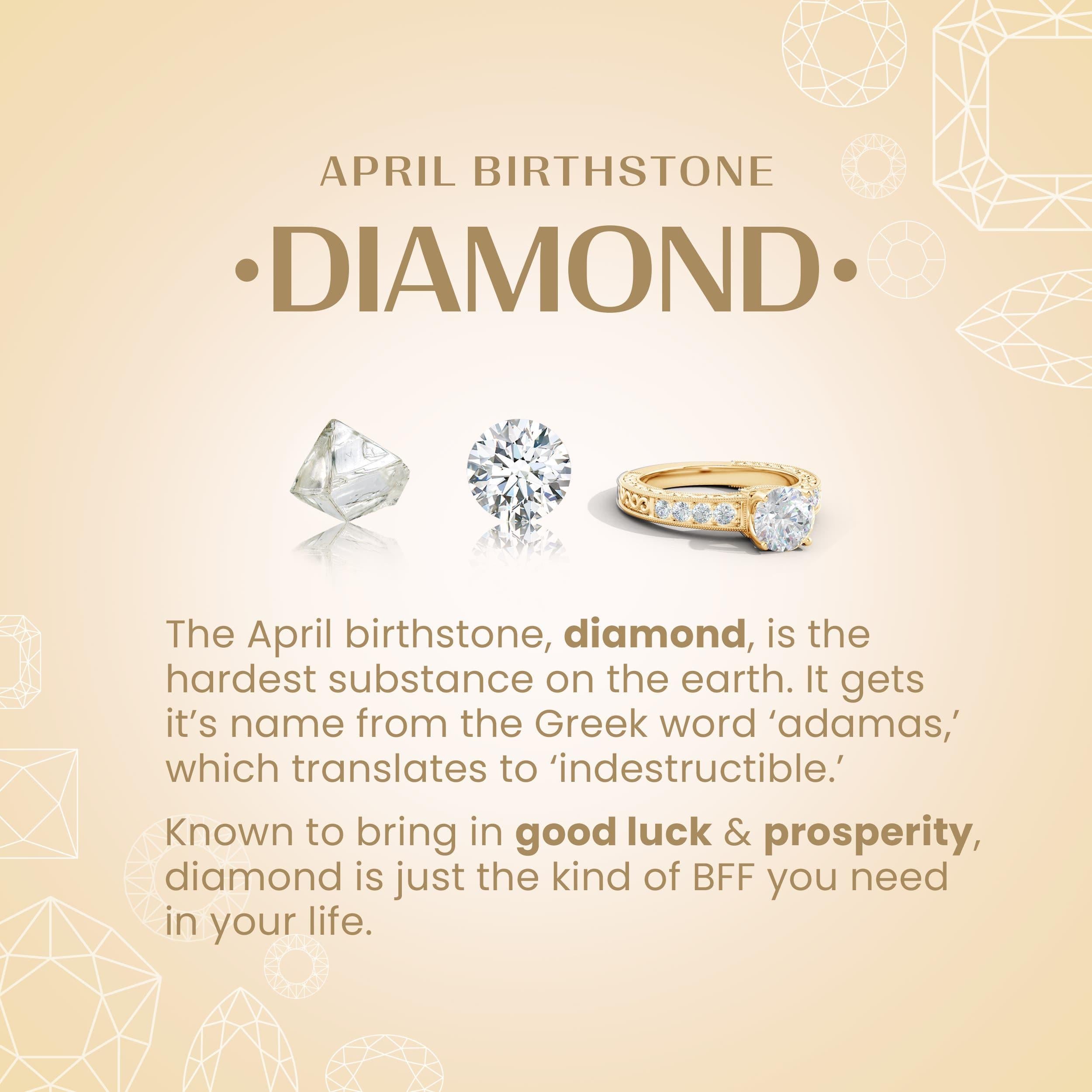 Ciondolo con diamante da 3 carati incastonato a castone in oro bianco 14K (Color-I-J)  Chiarezza-I1-I2) In condizioni Nuovo in vendita a Los Angeles, CA