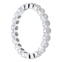 Bezel Set Diamond Eternity Band