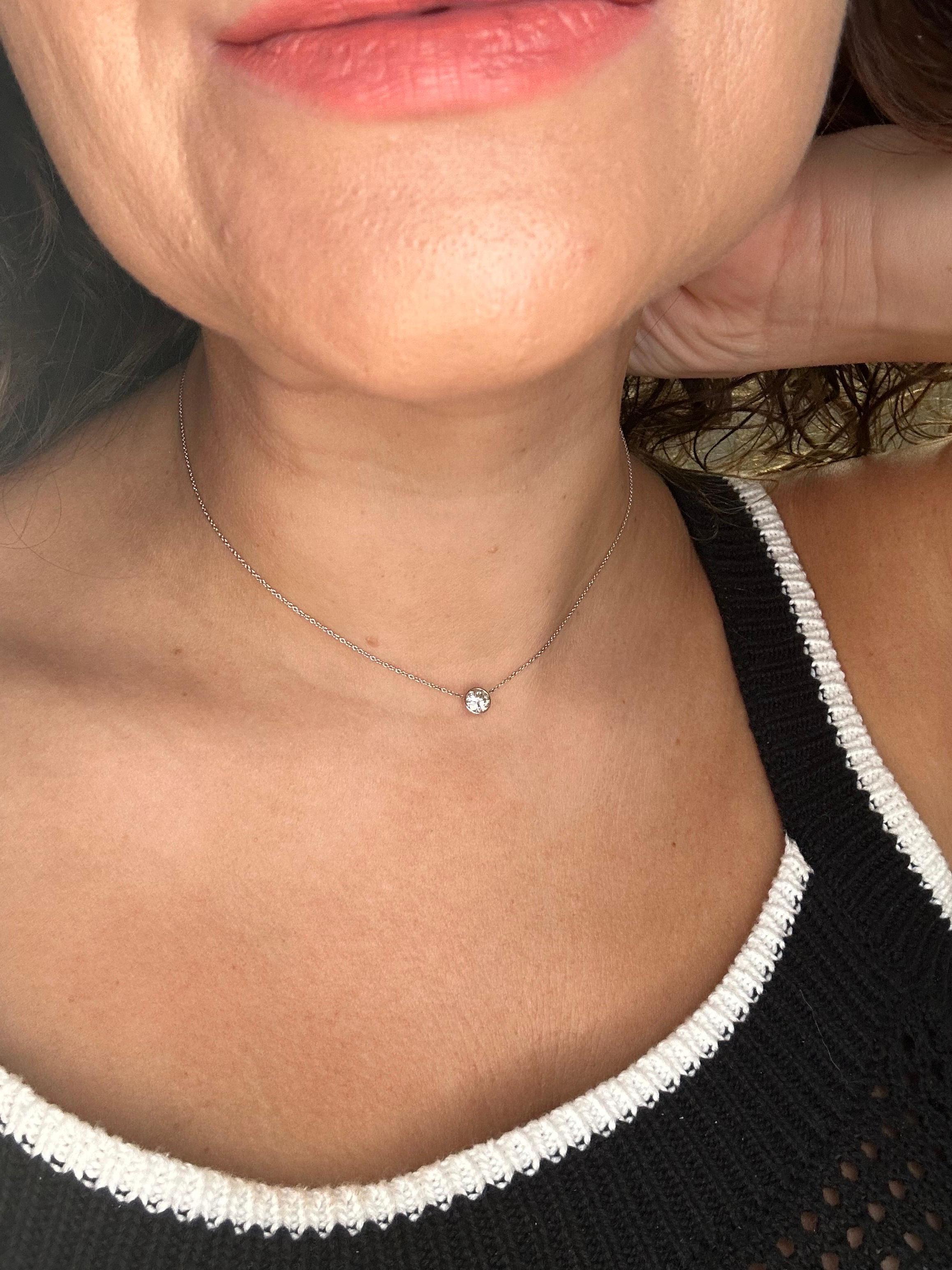 affordable diamond necklace